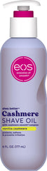 EOS Cashmere Skin Collection Shave Oil- Vanilla Cashmere Scented, Entire Bikini Area-Approved, 6 fl oz