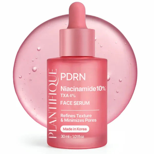 PLANTIFIQUE Korean Face Serum Niacinamide 10%, TXA 4%, Phyto PDRN, Centella