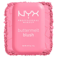 NYX Professional Makeup Buttermelt Blush, Powder Blush, up to 12 H Wear, Fade & Transfer Resistant, Butta Together.