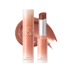 rom&nd Glasting Melting Balm - High-Shine Hydrating Tinted Lip Balm - Buildable Gloss & Vegan Formula - Korean Glossy Lip Balm with Shea Butter 0.12 oz (#13 Scotch Nude)