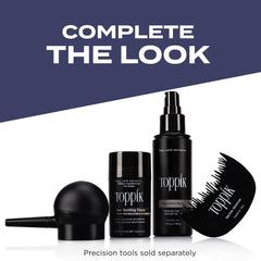 Toppik Hair Building Fibers with Premium Keratin Fibers Conceals Hair Thinning and Hair Loss for Fuller Looking Hair that Gives Completely Natural Look For Men and Women Auburn, 27.5 Grams