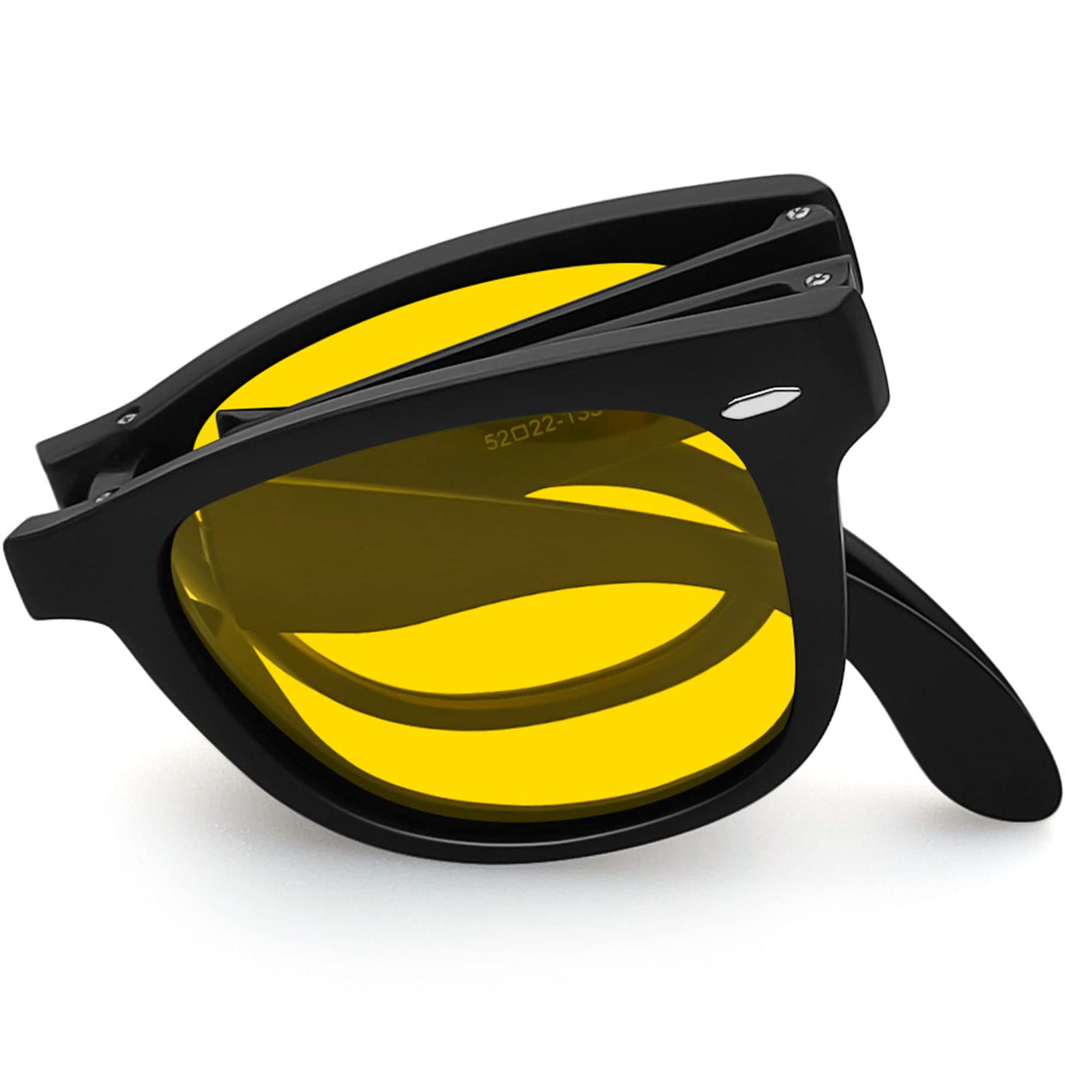 Joopin Folding Sunglasses for Men Women UV400 Protection Easy Carry Foldable Sunglasses for Driving Traveling