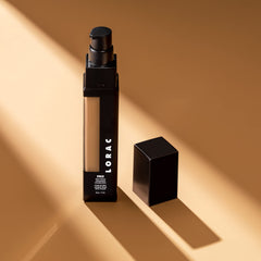 LORAC PRO Soft Focus Longwear Foundation, Shade 18 | Full Coverage | Lightweight | Water-Resistant | Oil-Free