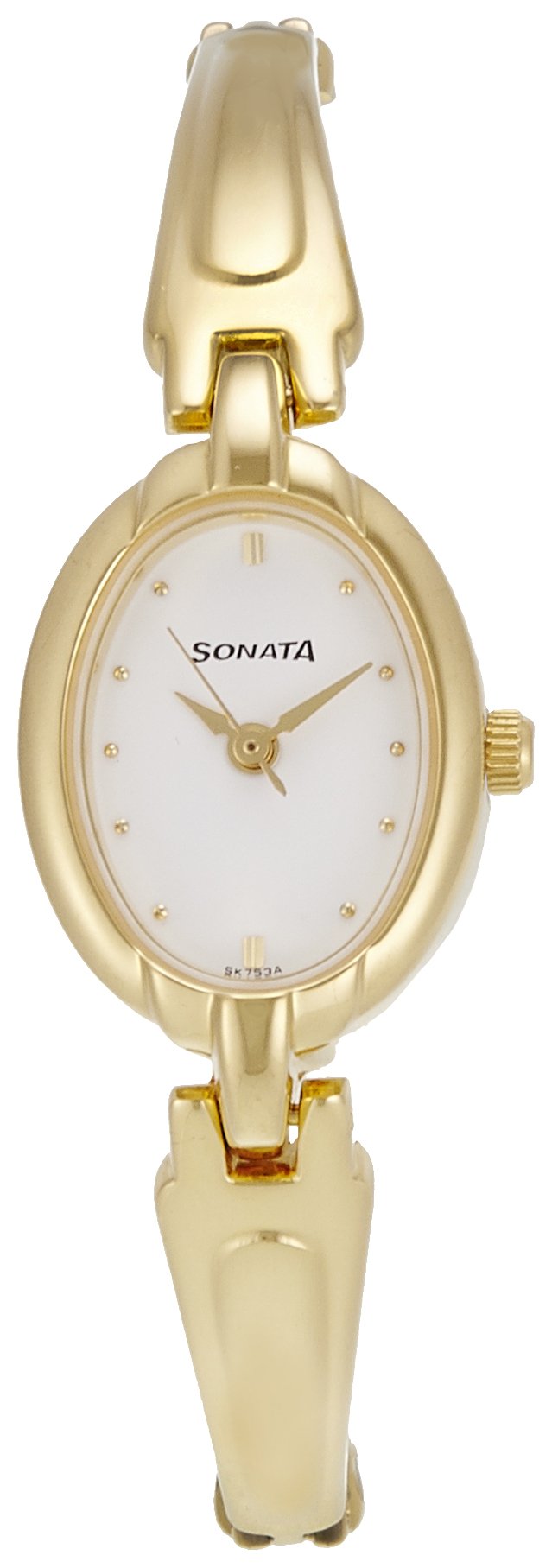 Sonata White Dial Analog watch For Women-NR8048YM01