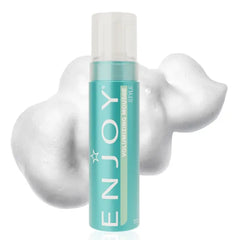 Enjoy Volumizing Mousse, Medium-to-Firm Hold for Root Lift and Curl Definition, Lightweight Styling Foam for Volume, Texture, and Smoothness, 6.8 Oz