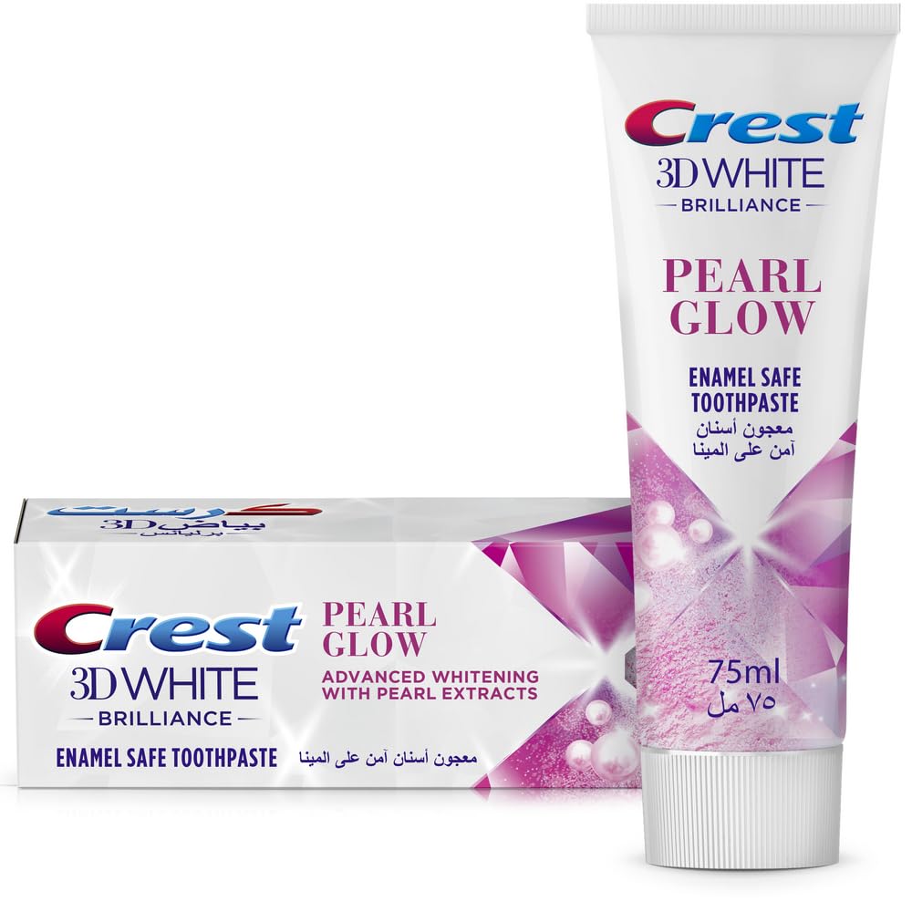 Crest 3D White Brilliance Pearl Glow Toothpaste - 75 Ml