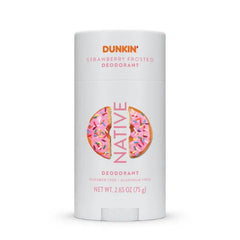 Native Dunkin Strawberry Frosted Deodorant, Limited Edition, All Day Protection - 2.65 oz