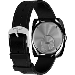 Timex Men's Analogue Quartz Watch with Leather Strap TW2V69500 - Black