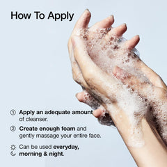 ANUA Moisturizing Gentle Gel Cleanser, for daily hydrating foaming gel face wash, exfoliating with Hyaluronic Acid+Squalane, cleanser for combination skin, Korean Skincare (150ml/5.07fl oz.)