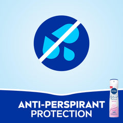 NIVEA Antiperspirant Spray for Women, 48h Protection, Natural Radiance, 2x150ml