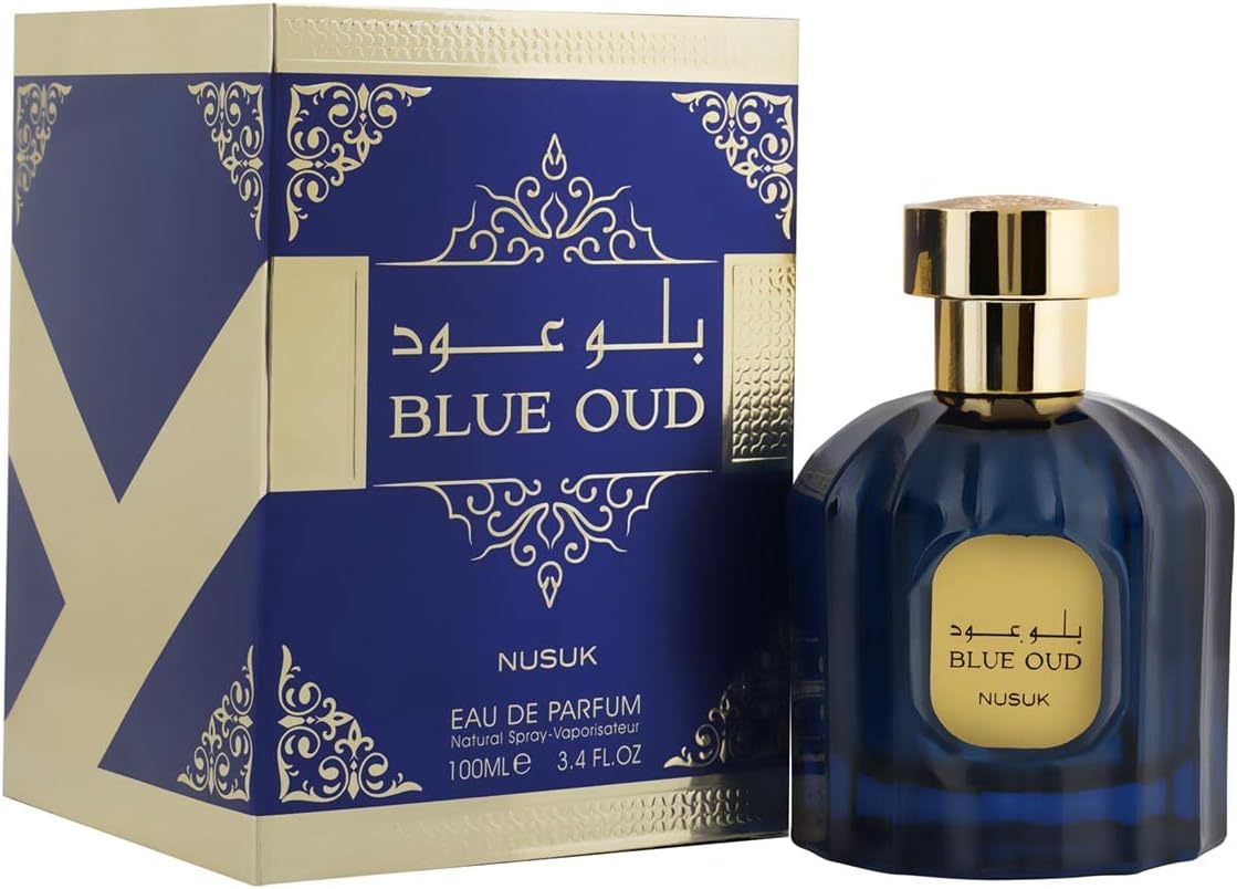 Nusuk Blue Oud EDP Spray, 100ml