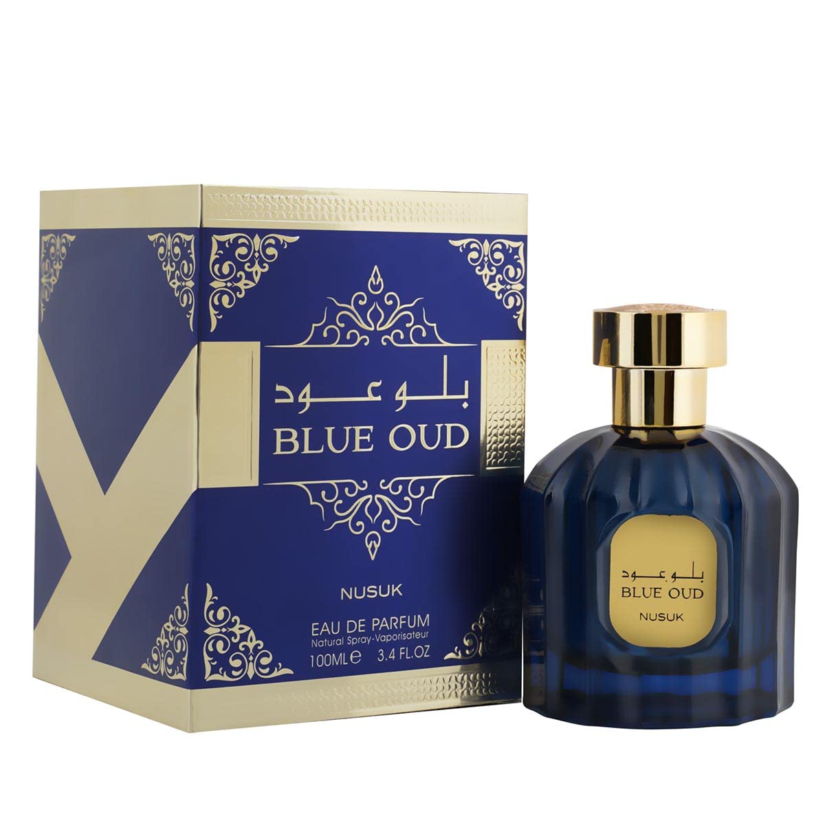 Nusuk Blue Oud EDP Spray, 100ml