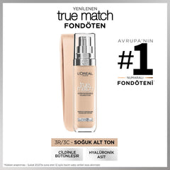 L’Oréal Paris TRUE MATCH FOUNDATION 3R3C3K BEIGE ROSE