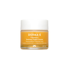 Derma E Vitamin C Intense Night Cream – Brightening And Hydrating Facial Skin Renewing Cream – Anti-Aging Overnight Facial Moisturizer 2 Oz