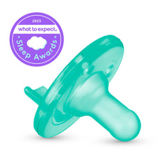AVENT Philips Soothie Snuggle Pacifier Holder with Detachable Pacifier, Sloth, 0m+, SCF347/07