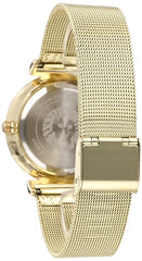 Anne Klein Women's Glitter Accented Mesh Bracelet Watch