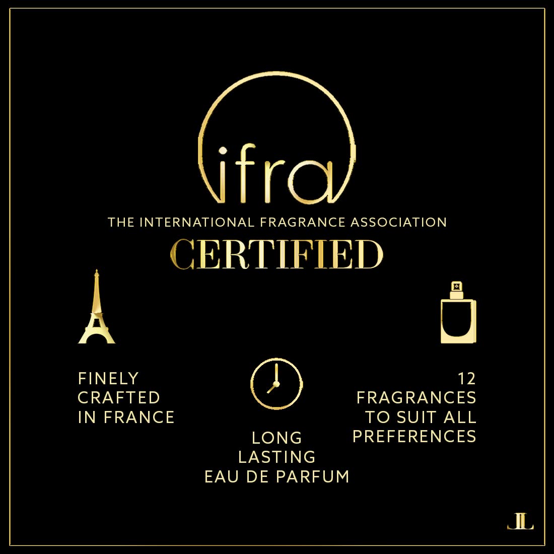 Liberty LUXURY Impulse Perfume for Men, Aromatic Tonic, Grapefruit, Exotic Spices, Sensual Musk Notes, Long Lasting Smell, Eau de Parfum (EDP) - (Impulse, 100ml / 3.4 oz)