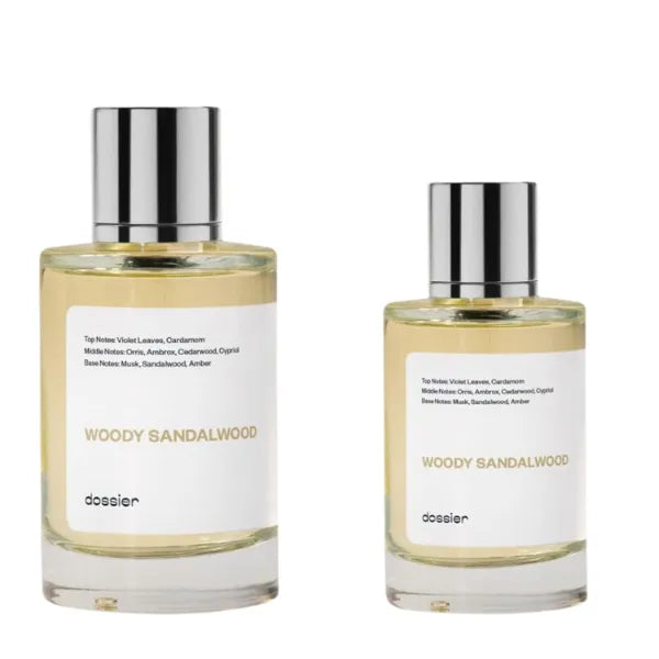 Dossier - Bundle of 2 packs (50ml & 100ml) - Eau de Parfum - Woody Sandalwood - Inspired by La.bo Fragrances' S.antal 33. - Unisex