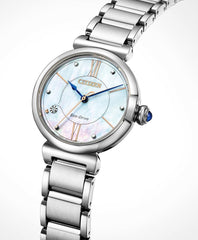 Citizen L Series Eco-Drive Mother of Pearl Dial Ladies Watch EM1070-83D