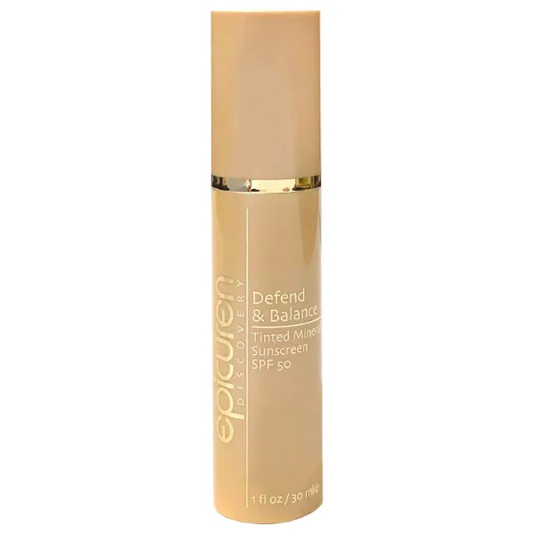 Epicuren Discovery Defend & Balance Tinted Mineral Sunscreen SPF 50 - 1 Fl oz