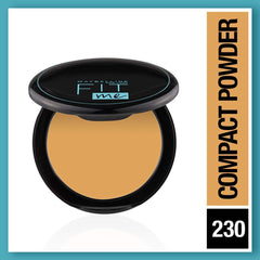 Maybelline New York Fit Me Foundation Tube, 230 + Fit Me Compact Powder, 230 | Matte Foundation | Oil Control Compact Powder.