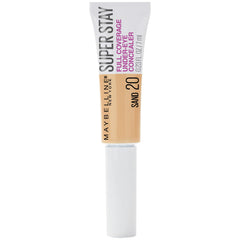 MAYBELLINE Super Stay Super Stay Full Coverage, Brightening, Long Lasting, Under-eye Concealer Liquid Makeup Forup to 24H Wear, With Paddle Applicator, Sand, 5ml