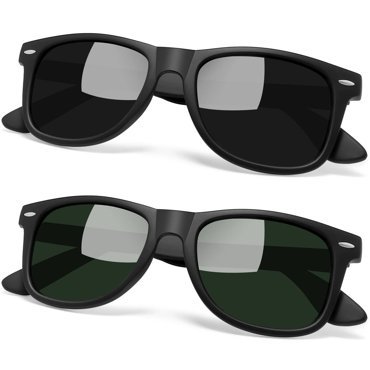 Joopin Polarized Sunglasses Men Women, Classic Square Sun Glasses 100% UV Protection Driving Fishing