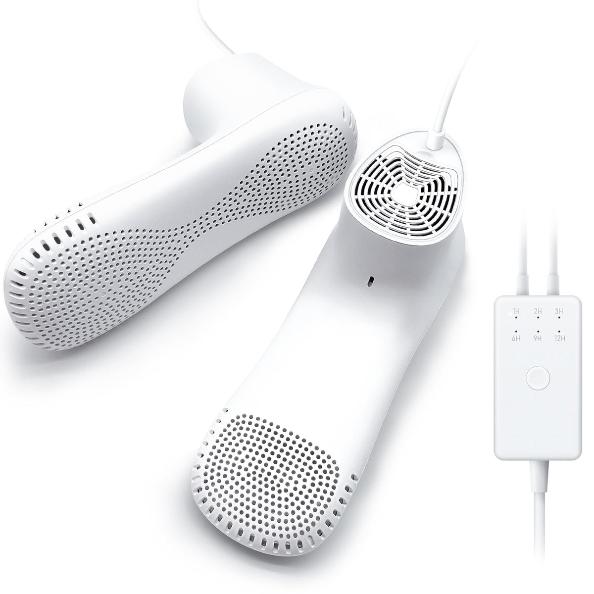 KASTWAVE Electric Shoe Dryer and Deodorizer with Timer - Shoes Boots Warmer Socks Gloves Dryer, No Noise Fan | UK Plug