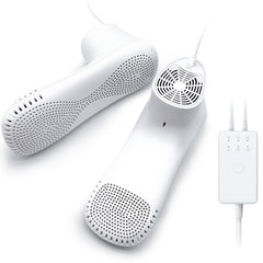 KASTWAVE Electric Shoe Dryer and Deodorizer with Timer - Shoes Boots Warmer Socks Gloves Dryer, No Noise Fan | UK Plug