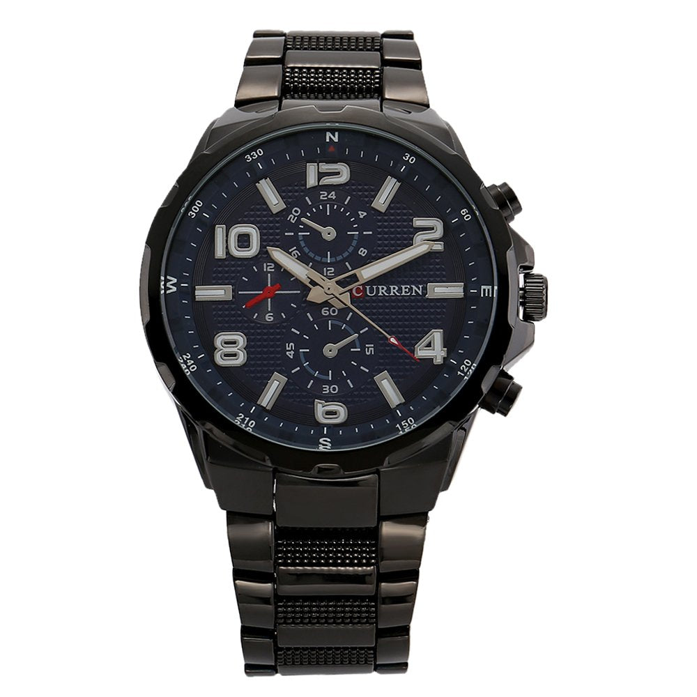 CURREN Original Men's Sports Waterproof Stainless Steel Quartz Wrist Watch 8276