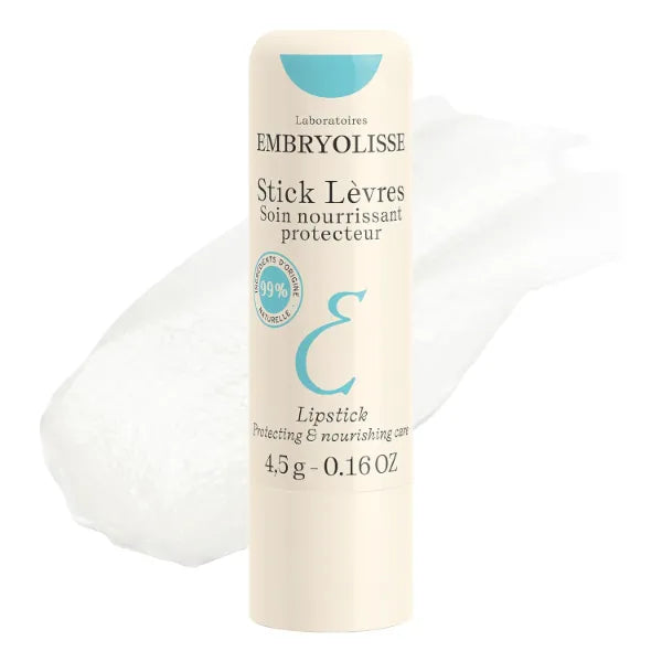 Embryolisse Protective Repair Lip Balm. Shea Butter Care for Hydration and Protection of Chapped and Dry Lips, 0.16 oz.