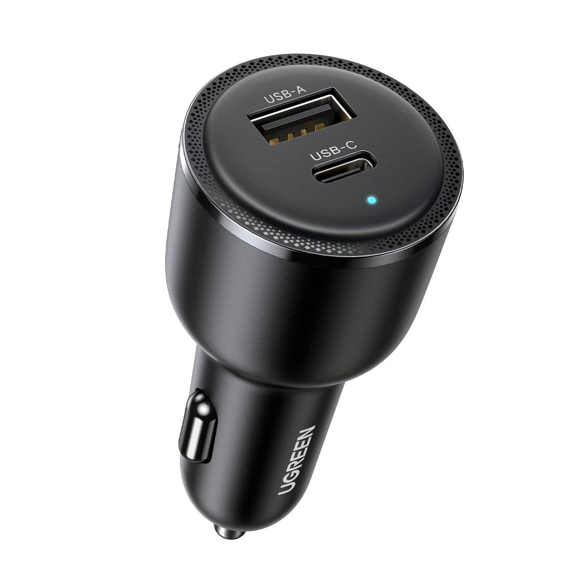 UGREEN Car Charger 63W for Samsung S24 Ultra, Car Charger Type C Fast Charging, Samsung Super Fast 45W PPS Dual USB Port Car Adapter, for Galaxy S24/S23/S22 Ultra,S24/S24+,iPhone 16/15 Series,Macbook