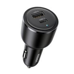 UGREEN Car Charger 63W for Samsung S24 Ultra, Car Charger Type C Fast Charging, Samsung Super Fast 45W PPS Dual USB Port Car Adapter, for Galaxy S24/S23/S22 Ultra,S24/S24+,iPhone 16/15 Series,Macbook