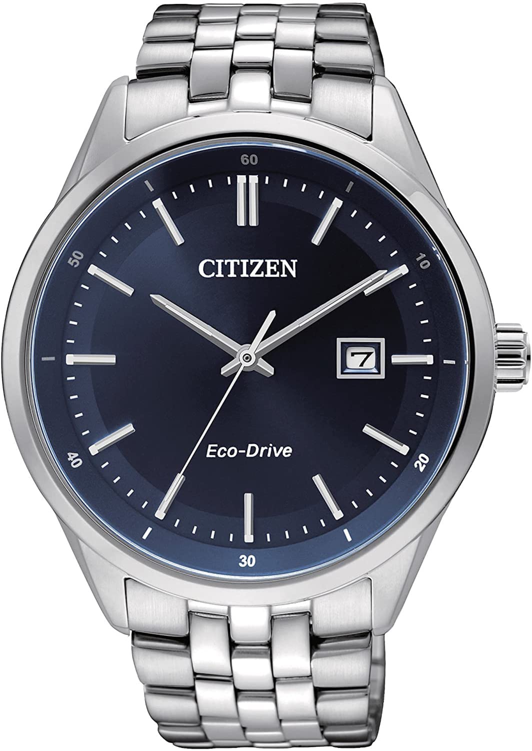 CITIZEN Men's Analogue Eco-Drive Watch with a Stainless Steel Band