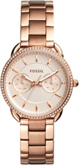 Fossil Womens Quartz Watch, Analog Display and Stainless-Steel Strap ES4264