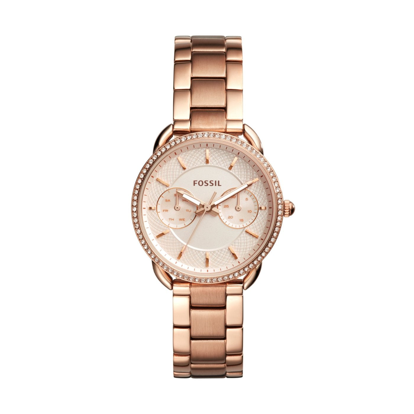 Fossil Womens Quartz Watch, Analog Display and Stainless-Steel Strap ES4264