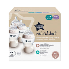 Tommee Tippee Closer to Nature Bottles, 9 Ounce, 4 Count