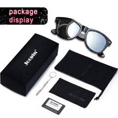 Joopin Polarized Sunglasses Men Women, Classic Square Sun Glasses 100% UV Protection Driving Fishing