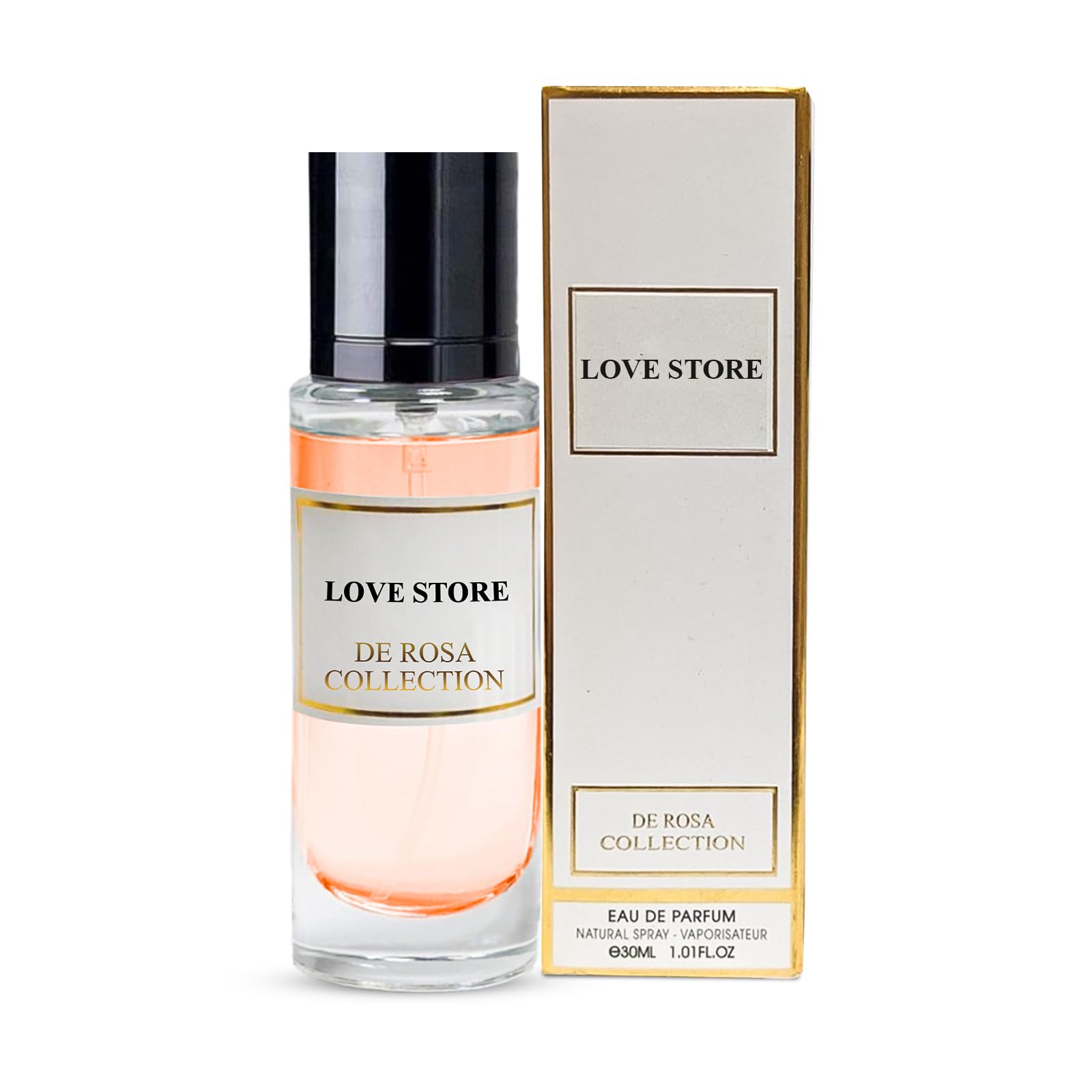 LOVE STORE 30ml DE ROSA COLLECTION | Perfumes for Men and Women by B Brag Perfumes | Unleash Long Lasting Arabic Perfume | Perfect Men’s and Women’s Fragrances | عطور | عطر