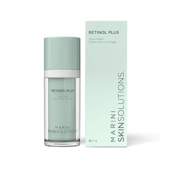 Marini SkinSolutions Retinol Plus Anti Aging Face Lotion with Peptides, Antioxidants & Hyaluronic Acid Reduces Look of Fine Lines, Wrinkles & Texture Made in the USA  1 fl oz