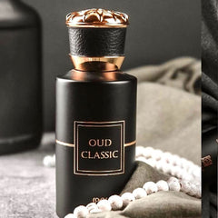 AHMED OUD CLASSIC EDP - 50mL | Oriental Oud with for Men and Women | Oudh Notes Balanced Beautifully with Light Citrus, Vanilla, Musk and Patchouli | by Al Maghribi Arabian Oud and Perfumes Dubai