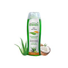 Dhathri Dheedhi Daily Herbal Shampoo fro Everyday Healthy & Beautiful Hair, Anti Dandruff Shampoo - 400 ml