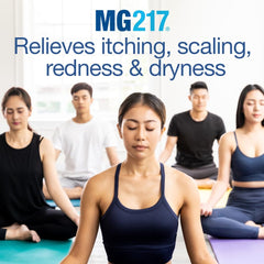 MG217 Psoriasis Cream, 3% Salicylic Acid Multi-Symptom Moisturizing Psoriasis Cream, 3.5 Fluid Ounce