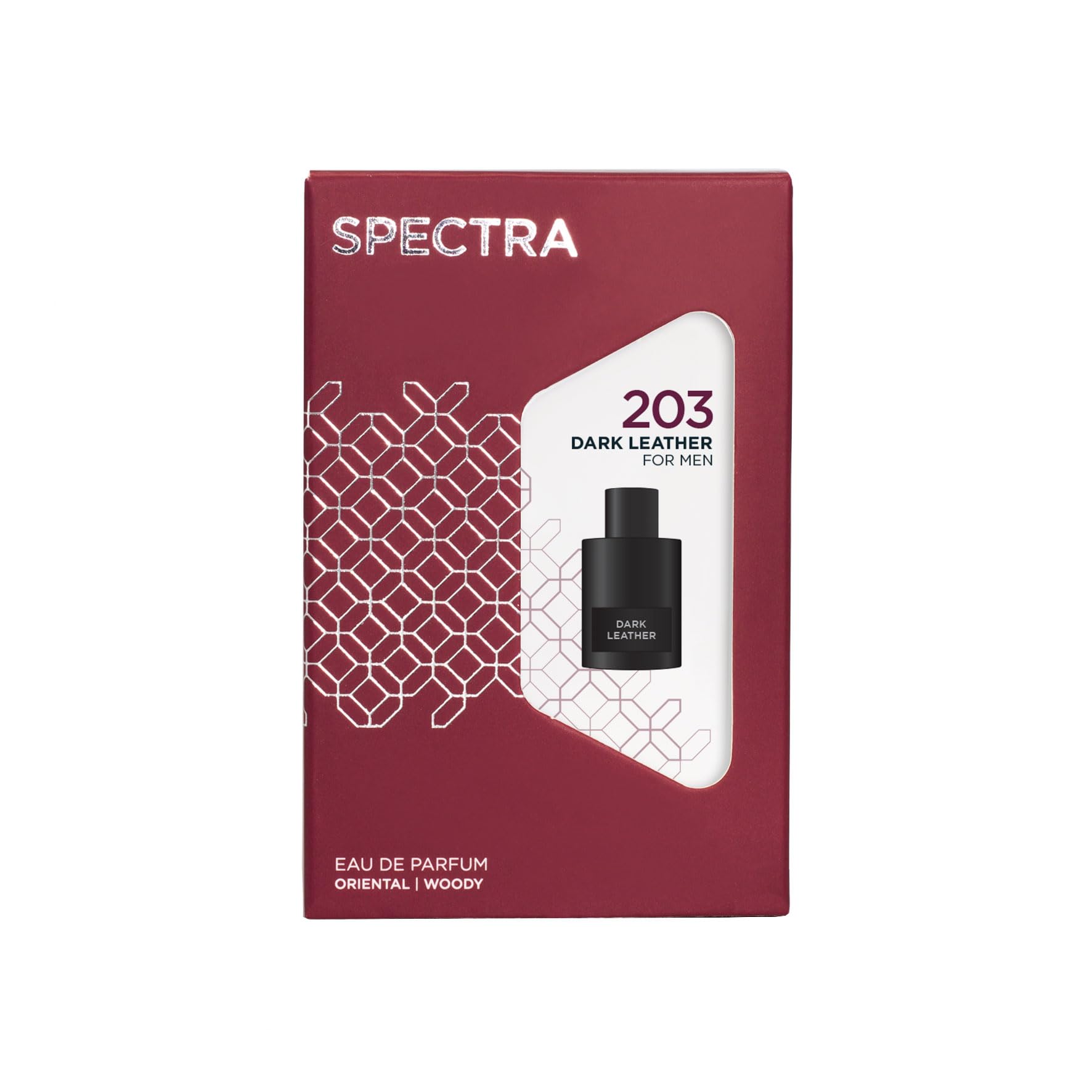 Spectra Pocket 203 Dark Leather EDP Unisex Perfume - 18ml