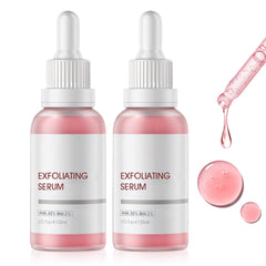Fruit Acid Scrub Face, Pack of 2 AHA 30% + BHA 2% Peeling Solution, Exfoliating Face Women, Gentle Exfoliation, Pore Deep Facial Cleansing, Reduces Blemishes, 30 ml