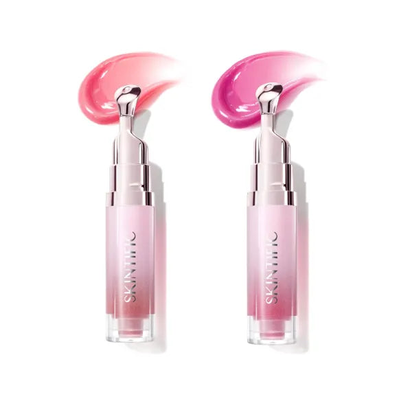 SKINTIFIC Peptide Brightening Lip Serum Duo – 01 Baby Pink & 04 Pink Berry