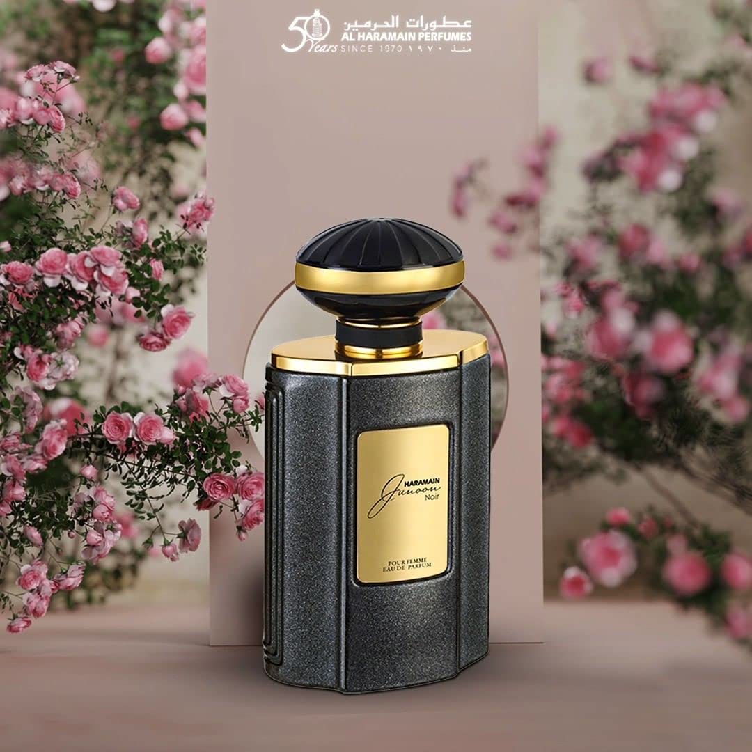 Al Haramain Junoon Noir Eau de Perfume for Unisex, 75 ml