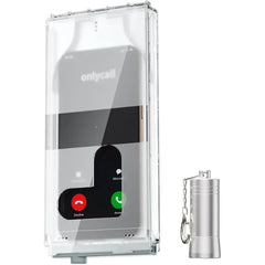 ONLYCALL Portable Phone Lock Box with for iPhone and Android Phones, Self-Control Phone Jail to Help Kids,Students, Adults Focus Back, Preventing unauthorized filming during meetings and opera performances