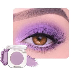 FeiCuiYun Single Matte Eye Shadow Palette Makeup, Violet Purple Eyeshadow for Women Halloween Birthday Party Wear, Monochrome Eye Shadow Makeup, Pigmented Waterproof Sombras Para Ojos, 31