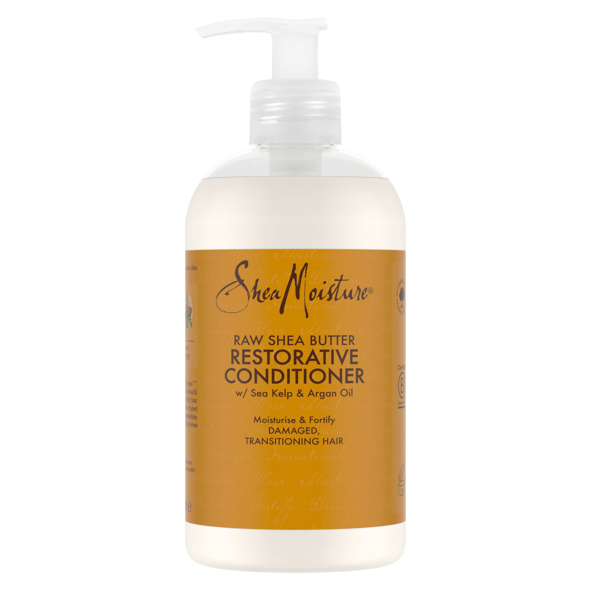 Shea Moisture Shea Butter Restorative Conditioner by Raw Silicone & Sulfate Free for Transitioning and Damaged Hair 384ml